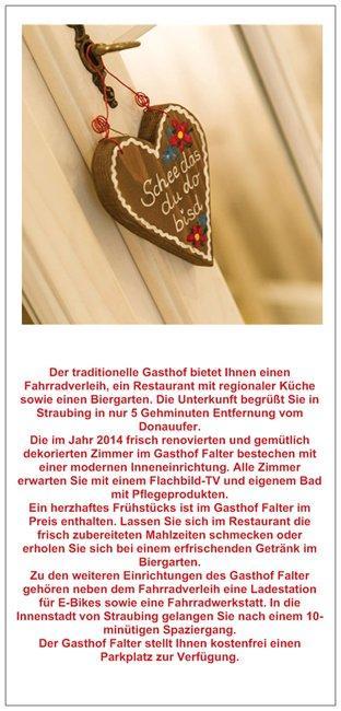 Gasthof Falter Straubing Exterior photo